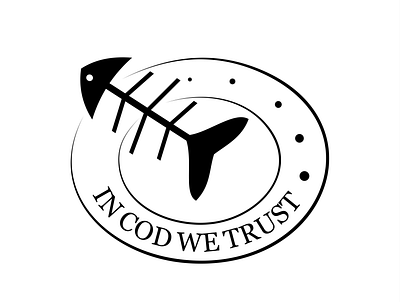 In Cod We Trust dailylogochallenge design logo