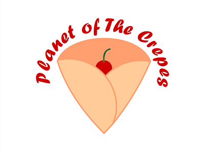 Planet Of the Crepes dailylogochallenge design logo