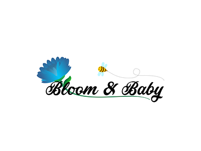Bloom & Baby dailylogochallenge design illustration logo vector