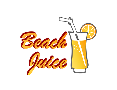 Beach Juice dailylogochallenge design graphic design illustration logo vector
