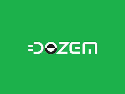 Dozem electronic equipment identity logo logotype online shop