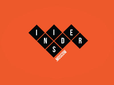 Insider.Moscow. Logotype anime identity logo logotype mobile restaurant