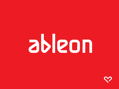 Ableon Logo branding identity lettering logo logotype