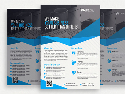 Brochure Design 3 app branding design icon illustration logo typography ui ux vector