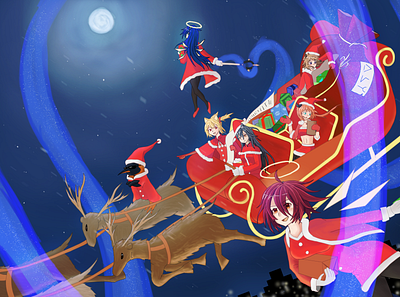 Christmas in Terra artwork digital art fanart