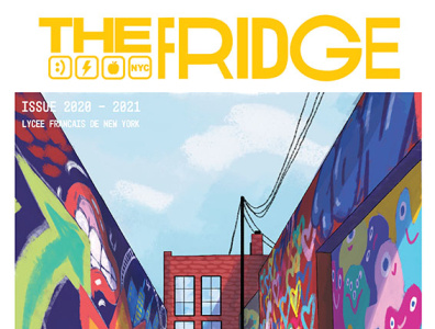 "The Fridge" couverture de magazine adobe illustrator adobe photoshop graphisme illustation