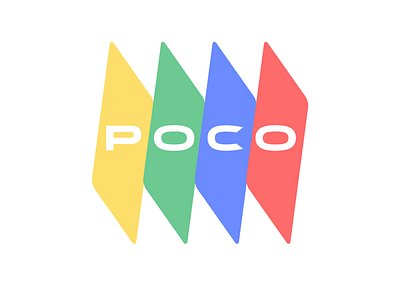 Poco logotype app branding design figma graphic design icon illustration typography ui vector