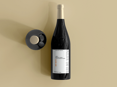 Packaging for Italian wine from the province