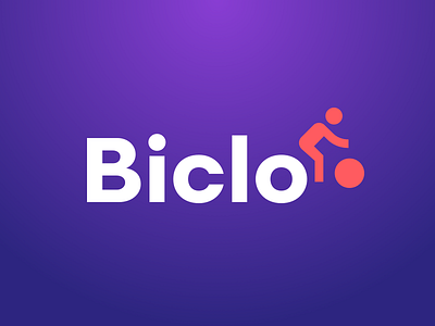 Biclo logo bike logo