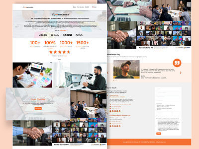 UX Indonesia Landing Page Redesign landing landingpage layout page ux uxindo