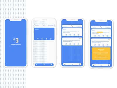 Google Translate Redesign design figma minimalist redesign