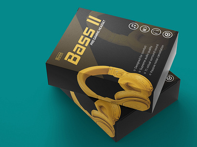 Bass II Headset Packaging Design