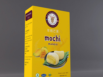 Mango Mochi Packaging Design