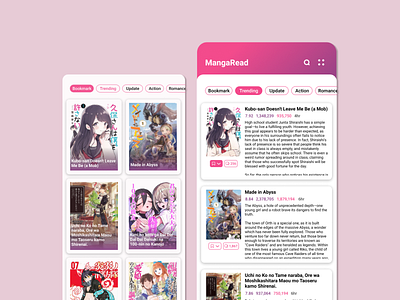 #Exploration Manga Reader Mobile