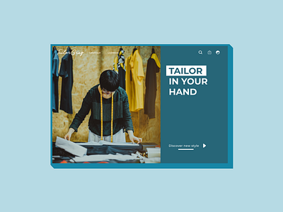 Tailor Gang Project Homepage Remake