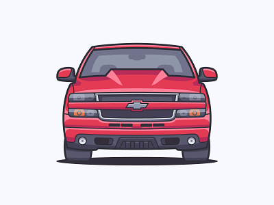 Truck car design design inspiration flat design illustration illustrator logo pickup truck toon truck vector vector art vector illustration vehicle