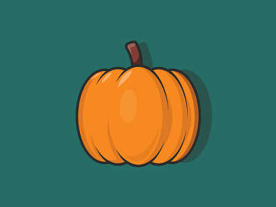 Pumpkin autumn branding design design inspiration fall fall pumpkin flat design icon illustration illustrator pumpkin pumpkin pie pumpkin spice ui vector vector art vector illustration