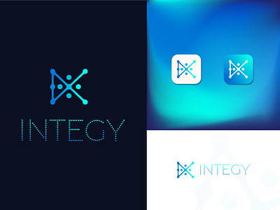 Integy | I letter Modern Tech Logo