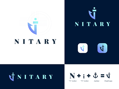 Nitary | Maritime company logo | N letter Logo