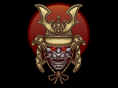 samurai hannya mask