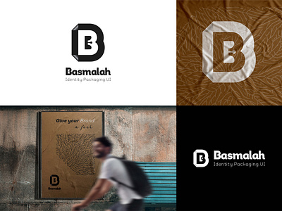 Identity design for Basmalah; a design agency. basmalah stationery branding design graphic design logo vector