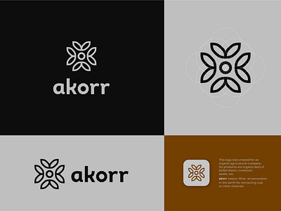 Organic, Agricultural Logo, Brand Identity