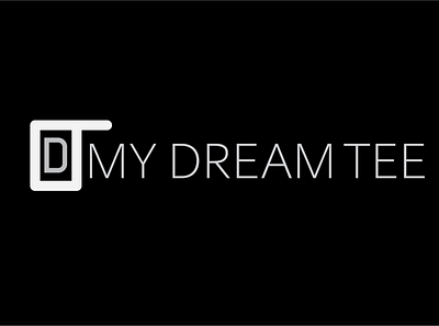 My dream tee logo creative logo eye catching logo logo logo design logodesign minimalist logo my dream tee logo