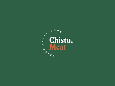 Chisto.Meat brand identity for crafted meat snacks