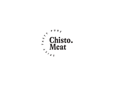 Chisto.Meat brand identity for crafted meat snacks