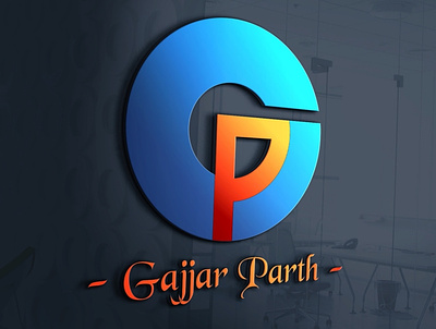 Gajjar Parth Logo gajjar parth gp gp logo logo logo designing logos theicondesigns theicongroup