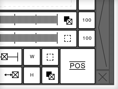 POS Toolbar preliminary sketch bookmarklet toolbar