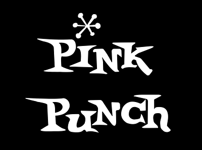 Pink Punch NEON art black black white blackandwhite branding cartoon creative fan art fanart logo logodesign pink panther vector vector art vectorart white