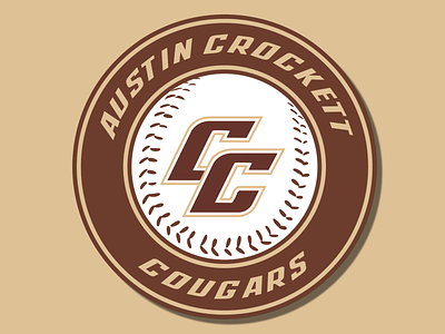 Crockett Baseball Logo V.2