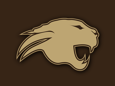 Cougar Football Logo 3 by Luis Angeles ‌ on Dribbble