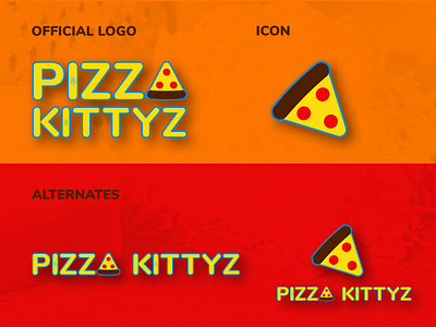 Pizza Kittyz Official Brand Guidelines Part One brand branding brands cats cute design food guidelines icon icons kitties kitty logo pizza style stylebook vector vector art vectorart yummy