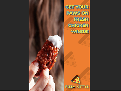 Pizza Kittyz Wings Poster!