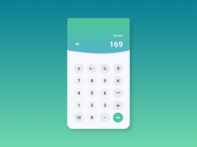 DailyUI004 - Calculadora dailyui004 dailyuichallenge uiuxdesign