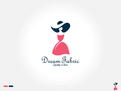 Dream Fabric Logo Design