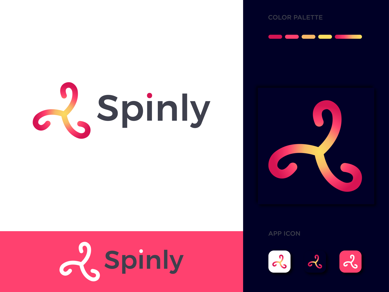 Spinly Logo Design By Khaled Pappu On Dribbble