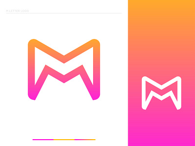 M Letter Logo Design