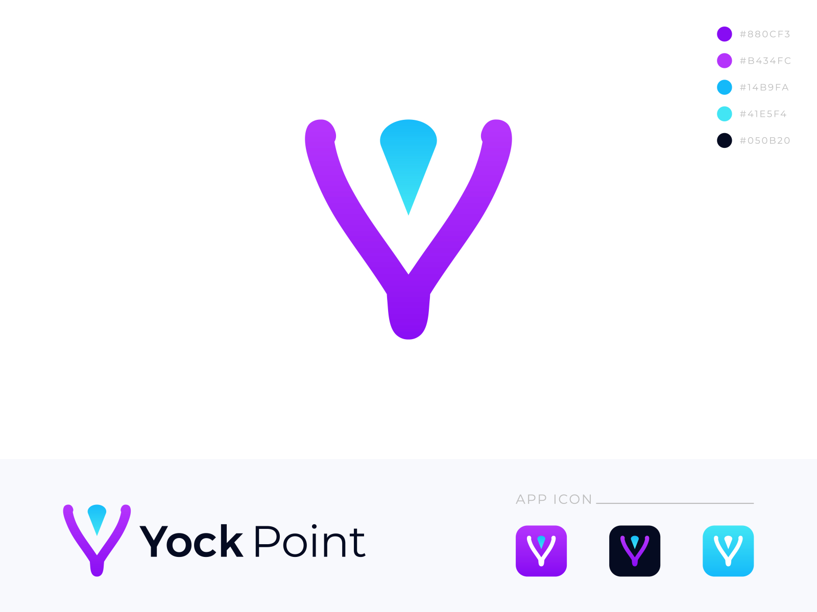 Yock Point Logo Design By Khaled Pappu On Dribbble