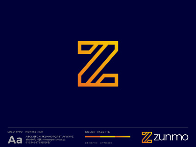 Zunmo - Logo Design branding creative logo graphic design graphic lab khaled pappu kp kp graphic kp graphic lab logo logo agency kp graphic lab logo design logo designer z z icon z letter logo z logo z logo design zunmo zunmo log zunmo logo