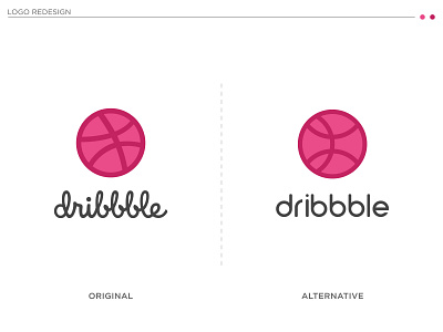 Dribbble Logo Redesign | Dribbble - Logo Design