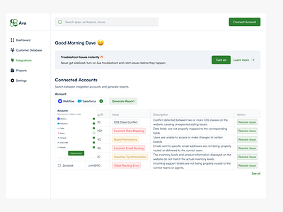 SaaS Dashboard