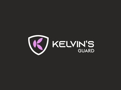 Kelvin's Guard Logo design brand design massage security well being wellbeing