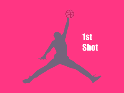 1st (Air) Dribbble Shot jumpman nba