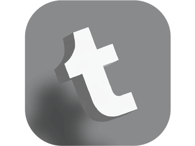 Help I'm Tumbling! 3d logo design illustration logo logo redesign tumblr tumblr logo tumblr logo redesign