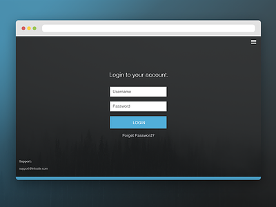 Login clean css html interface java onepage parallax ui user experience user interface ux web