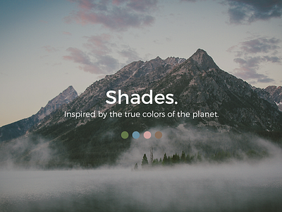 Shades. advertisement design hex hue interface logo raster shading ui ux web