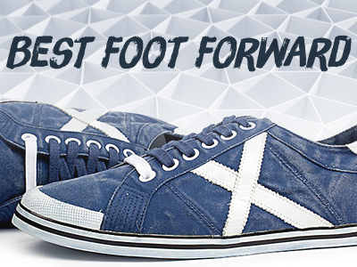 Put your best foot forward